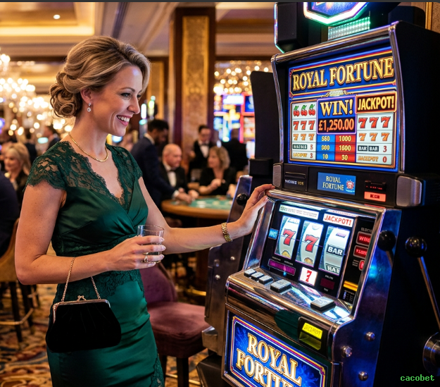 Big win animation on cacobet slot Jogo